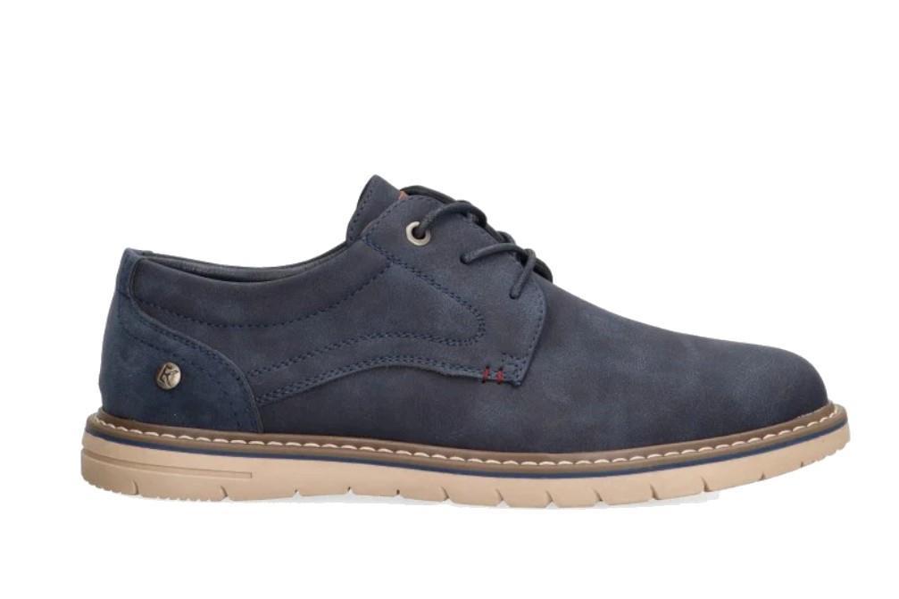 Zapatos oxfortd Etika 60927 KAUNAS en color azul
