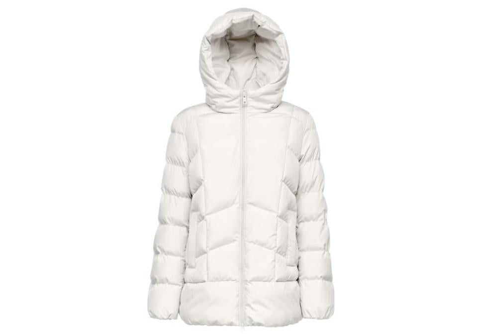 Cazadora Geox W4628P ANILLA P RECYCLE PONGEE 24 BLANCO