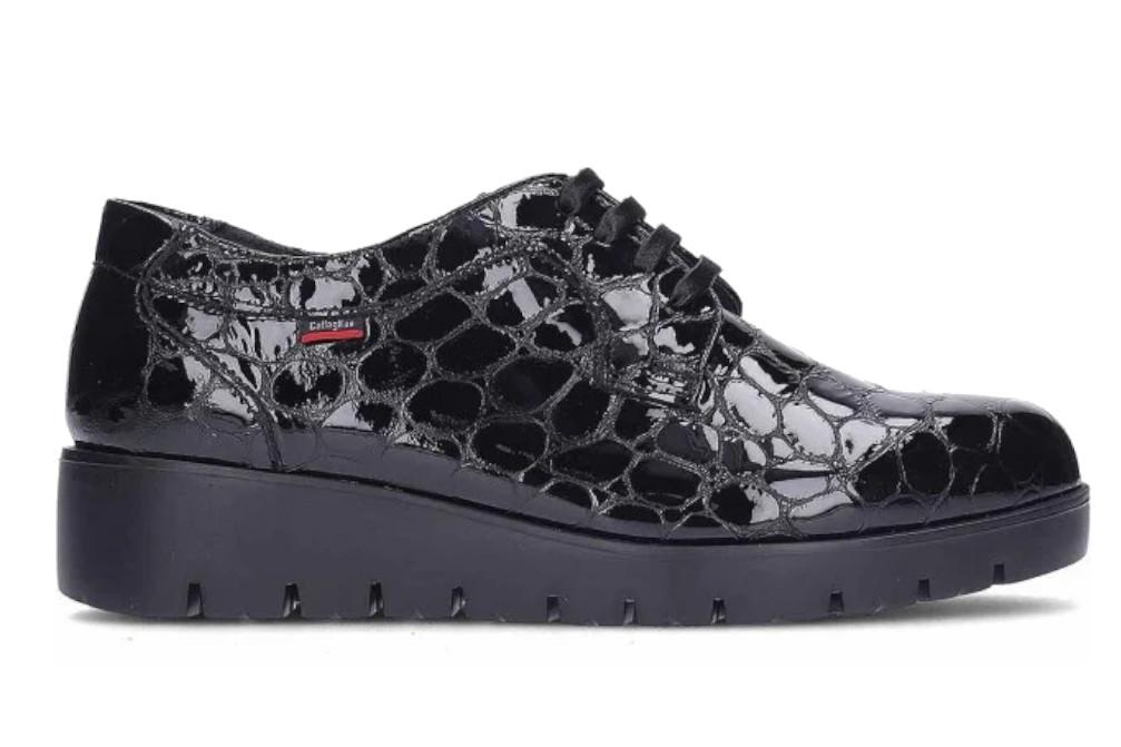 Zapatos de mujer Callaghan 58515 Creta Bari negro en piel