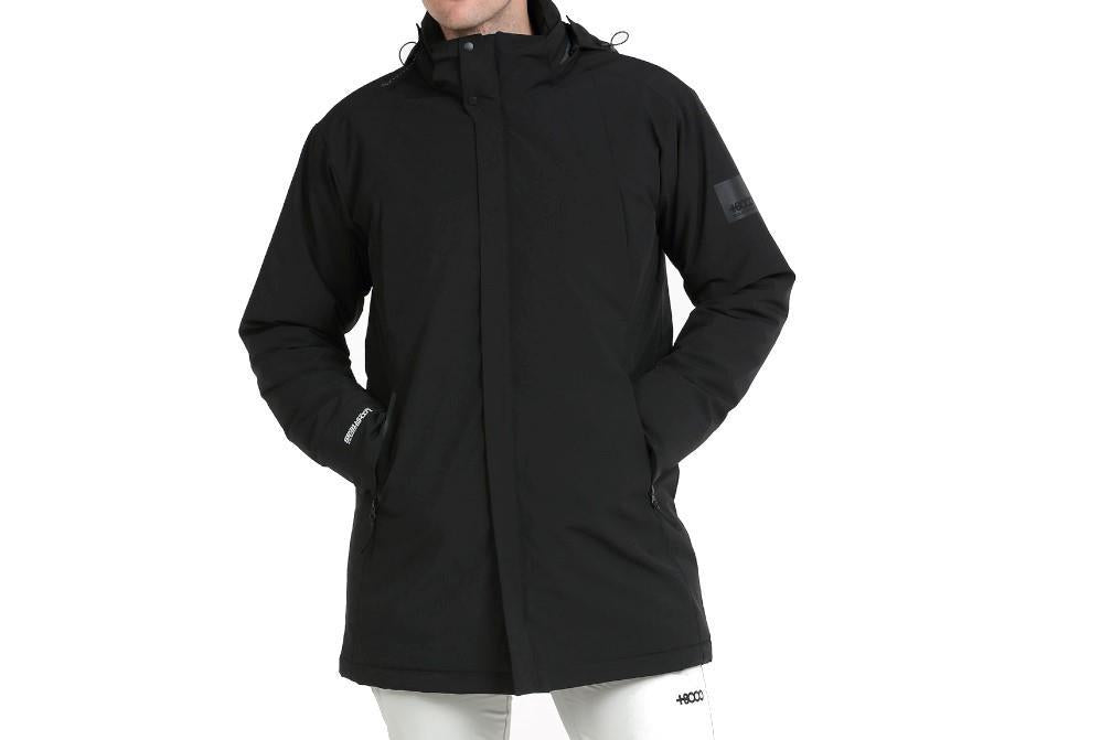Abrigo +8000 Isra en negro para hombre