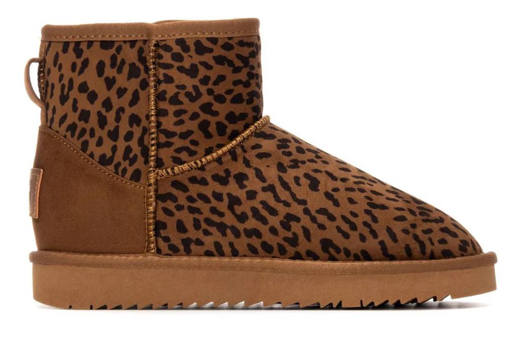 Botines snow XTI 144444 con estampado de leopardo
