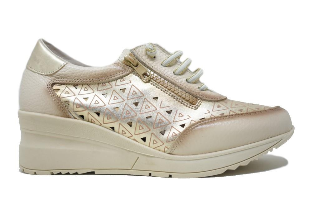 Zapatillas deportivas Tekila 2028 en plantino para mujer