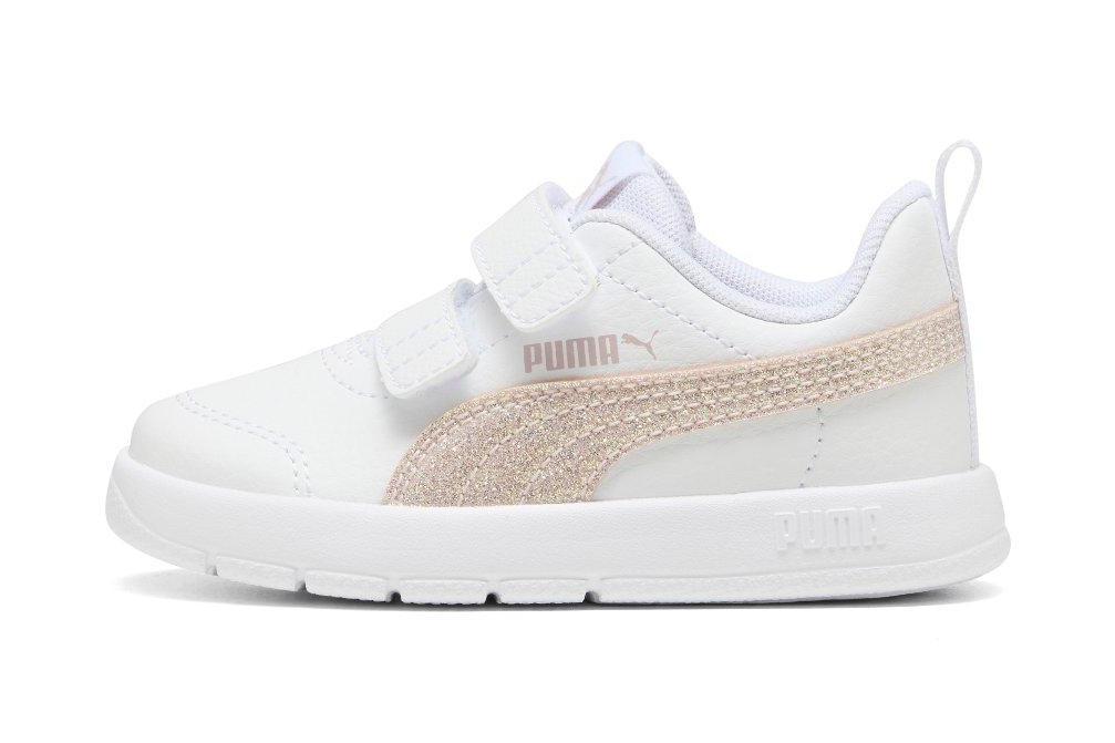 Zapatillas deportivas infantiles Puma Courtflex V3 Glitz V Inf 408382 para Bebé