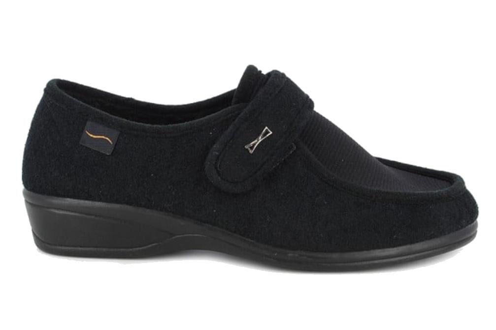 Zapatillas de casa Doctor Cutillas 771 de color negro