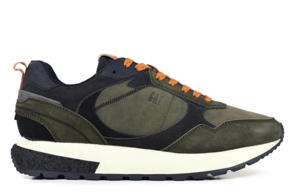 Zapatillas deportivas GAP Genesi G1 MX GPM623152 Oliva para hombre