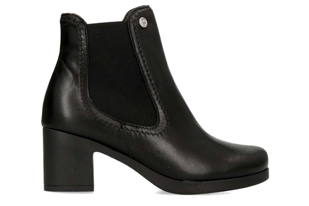 Botines de tacón Pitillos 30107 en negro