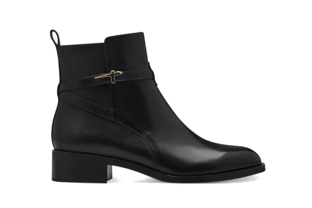 Botines planos Tamaris 25321 en negro