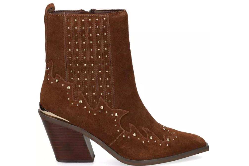Botines cowboy Alma en Pena I2552606 en color camel