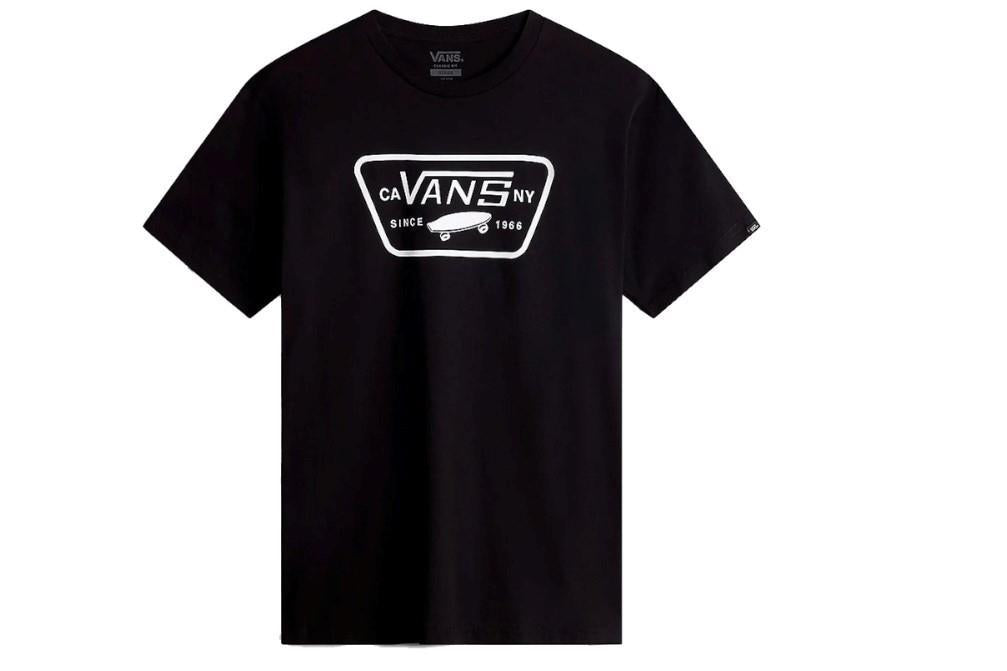 Camiseta de manga corta Vans Full Patch Hombre Vans en negro VN000QN8Y28
