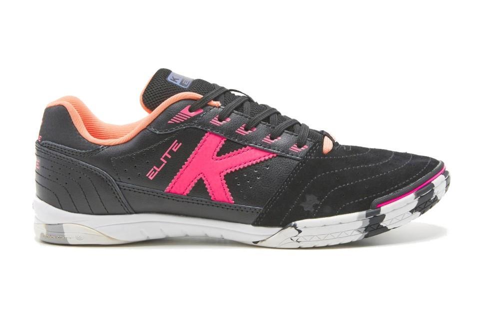 Zapatilla de Fútbol Sala Kelme Elite 55904 en color Negro y Fucsia para hombre