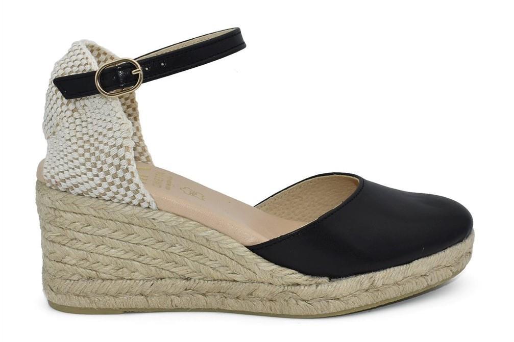 Valencianas COKKETA 5011 en negro para mujer