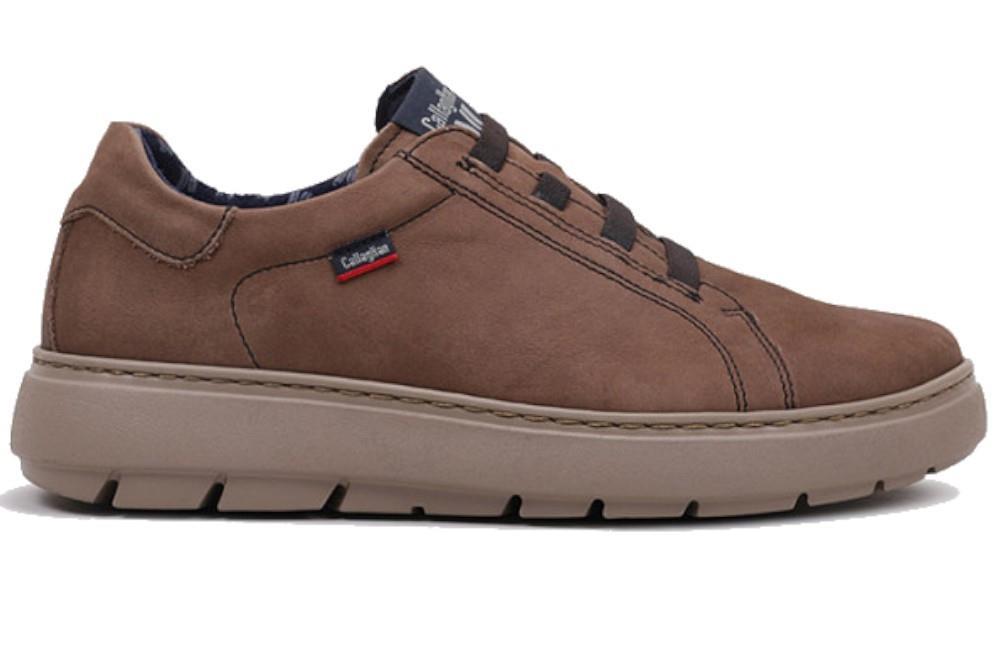 Zapato deportivo Callaghan 60603 Adaptable en marrón para hombre