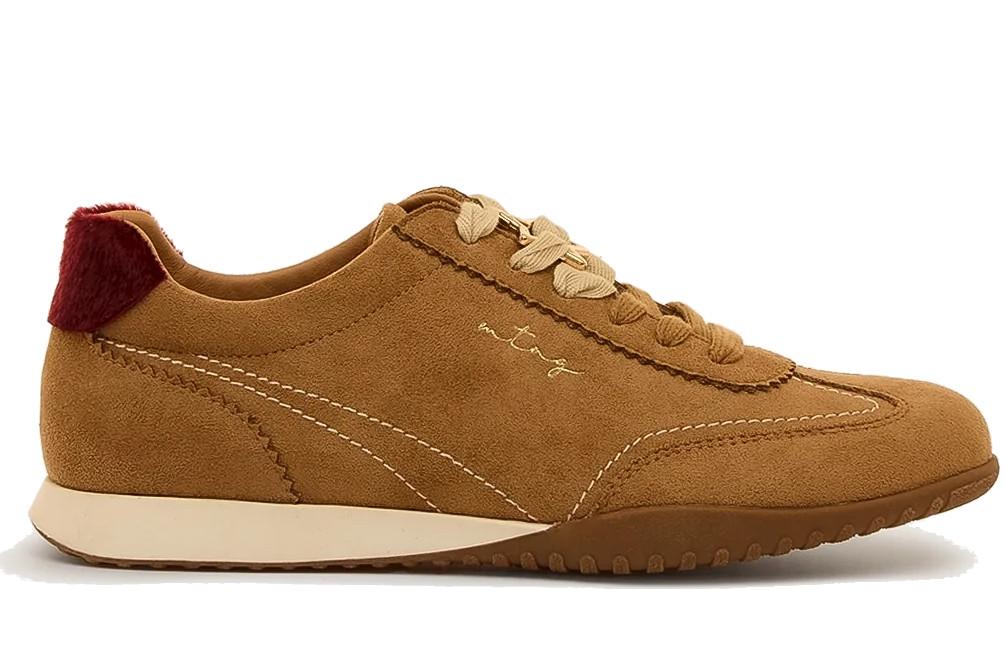 Zapatillas deportivas MTNG Alana 60041 en beige para mujer