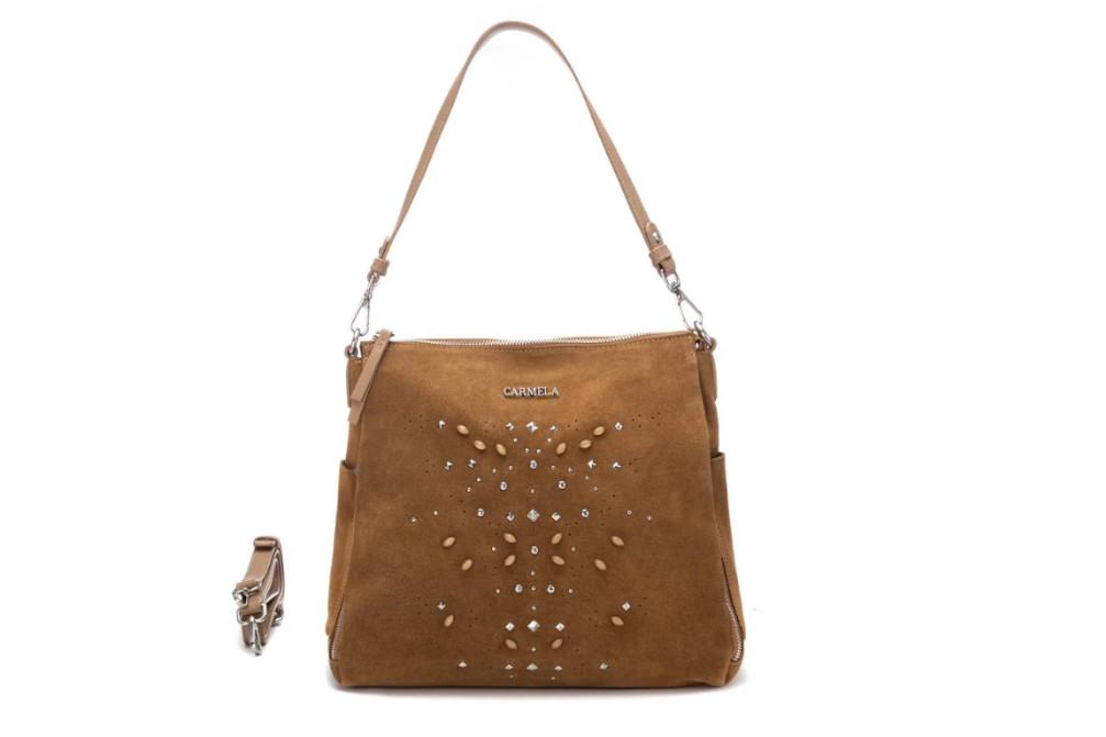 Bolso shopper Carmela 186204 en camel