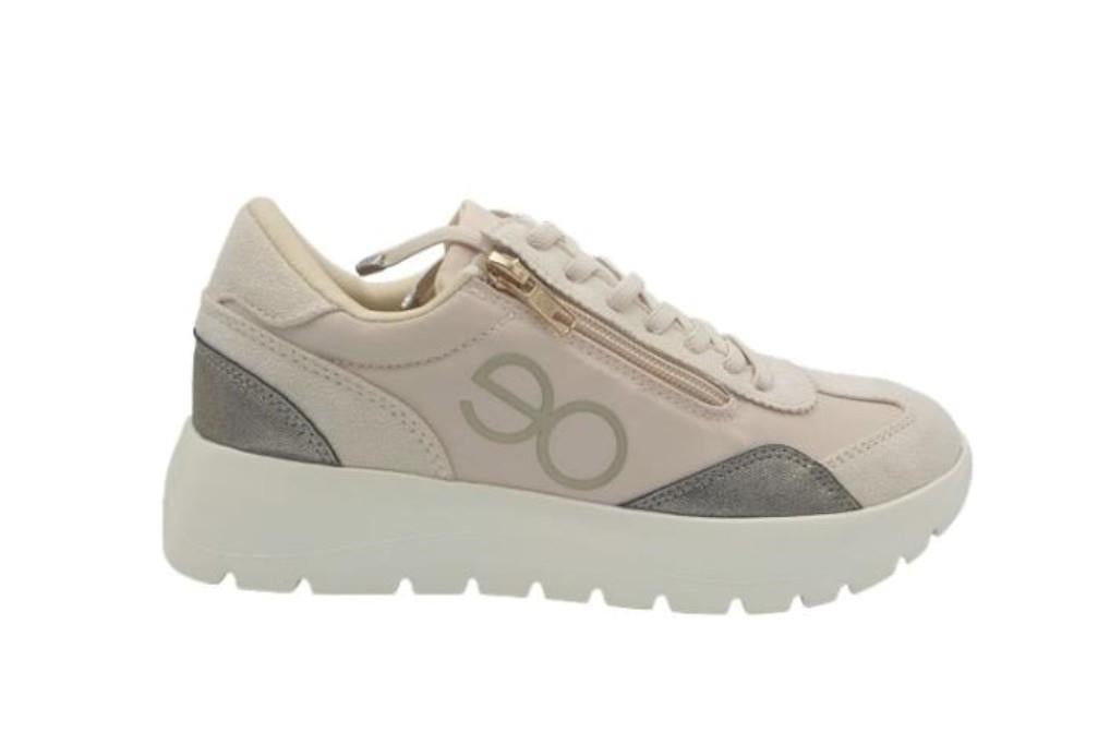 Zapatillas deportivas Eoliogeros Demi en crema