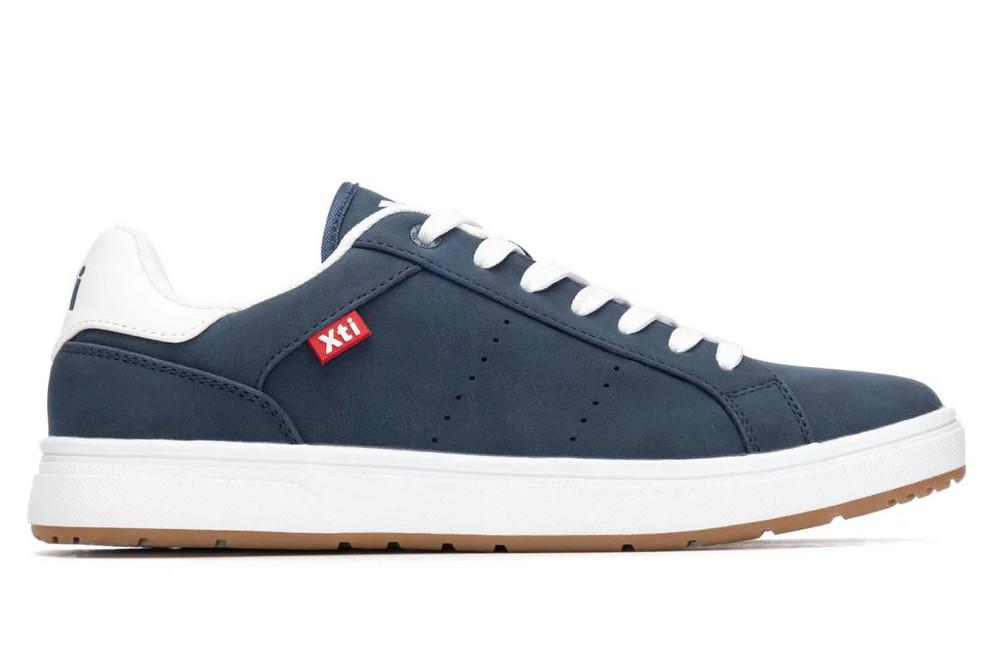 Zapatilla deportiva color azul marino para hombre XTI 145719 Vegana