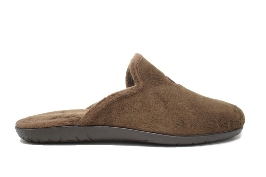 Zapatillas de casa destalonadas Cabrera 9040 en marrón