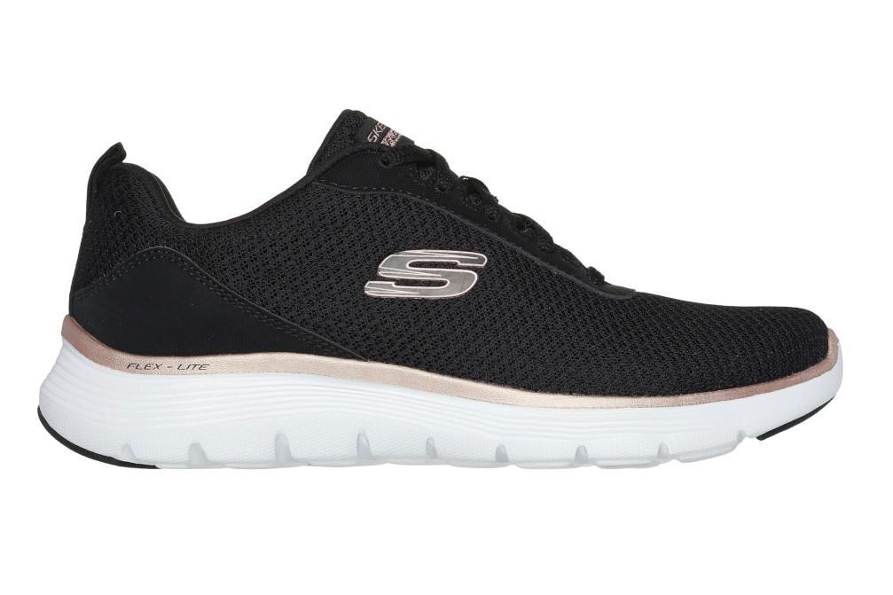 Zapatillas Skecheres Flex Appeal 5.0 - Uptake en negro para mujer