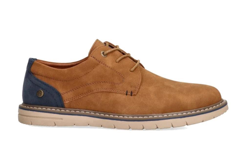Zapatos Confort ETIKA 60923 KAUNAS en color camel