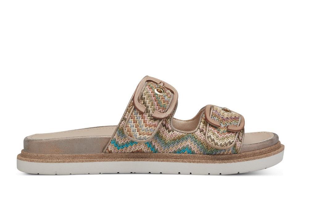 Sandalias planas Tamaris 1-27505-42-402 en beige para mujer