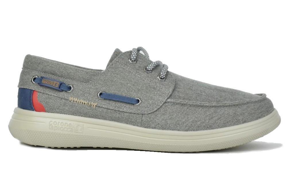 Zapatos náuticos Coronel Tapiocca T206-9 en gris para hombre