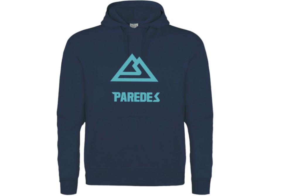 Sudadera con capucha Paredes unisex Centauro azul marino