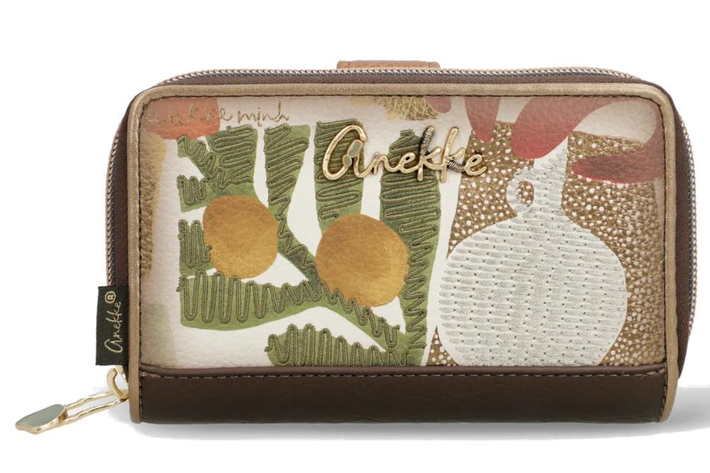 Monedero Anekke RFID Amphora 42719-909 en marrón