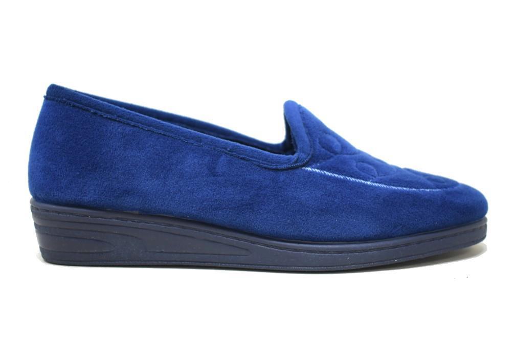 Zapatillas de casa cerradas Calsusa 825 en azul