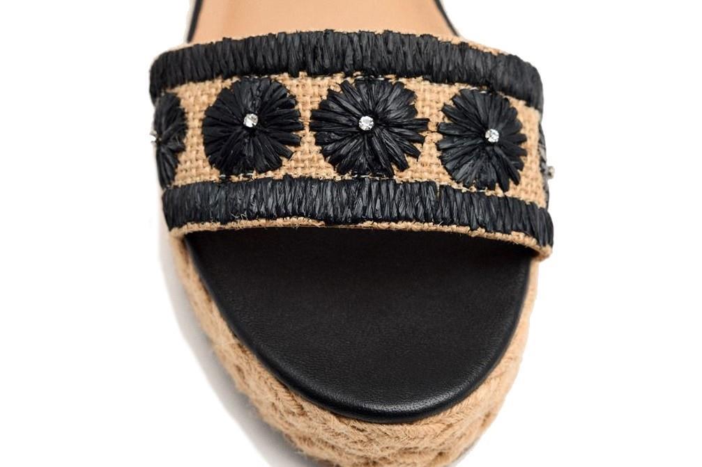 Sandalias con cuña Gioseppo Candia 74863 en negro