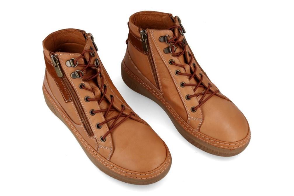 Botines deportivos Walk&Fly Paxton 21-504 en cuero para mujer