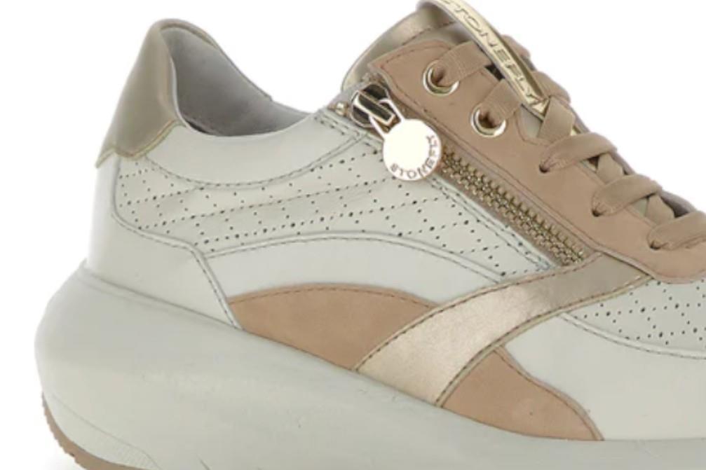 Zapatillas deportivas Stonefly TWIS 6 en gris para mujer