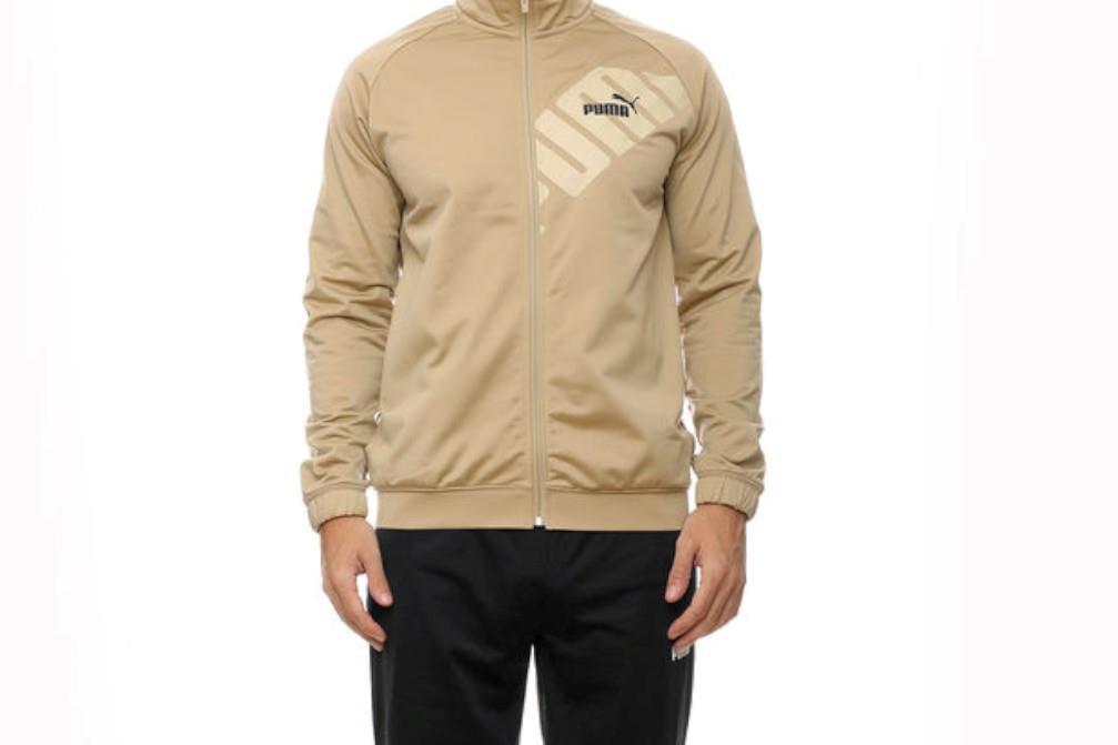 Chándal Puma Power Poly Beige para hombre
