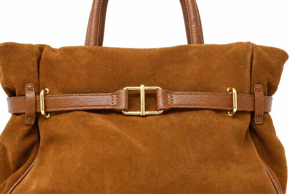 Bolso shopper Carmela 186230 Camel para Mujer