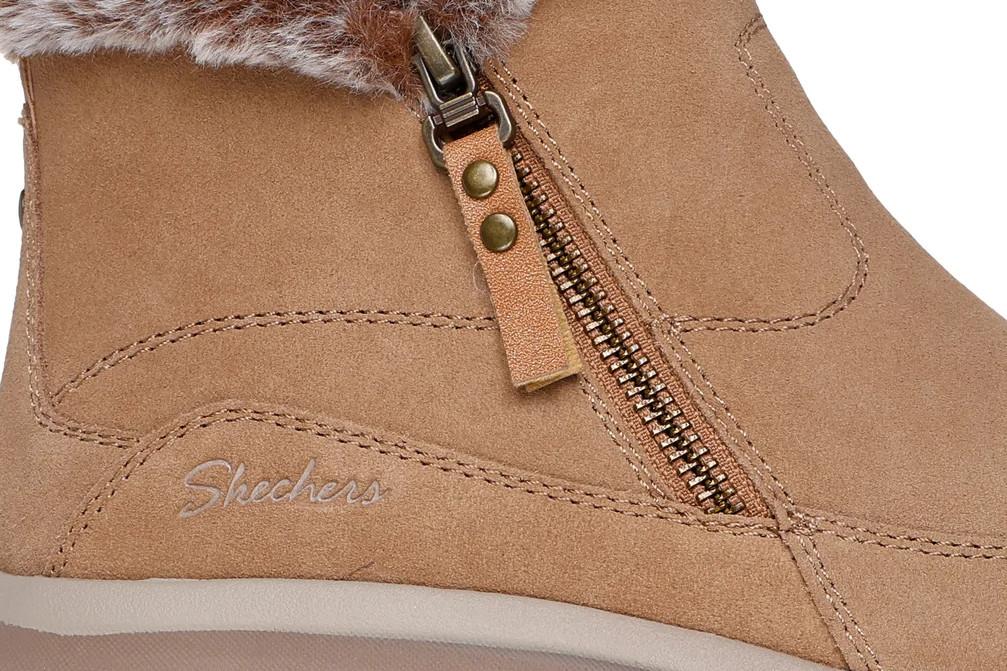 Botines Skechers Relaxed Fit: Easy Going - Cool Zip 167862 en tan