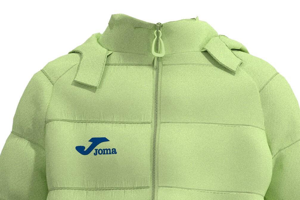 Anorak Joma Metaverse en verde para niños