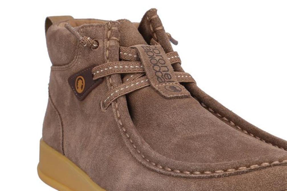 Botines wallaby Coronel Tapiocca T539-2 de serraje marrón para hombre