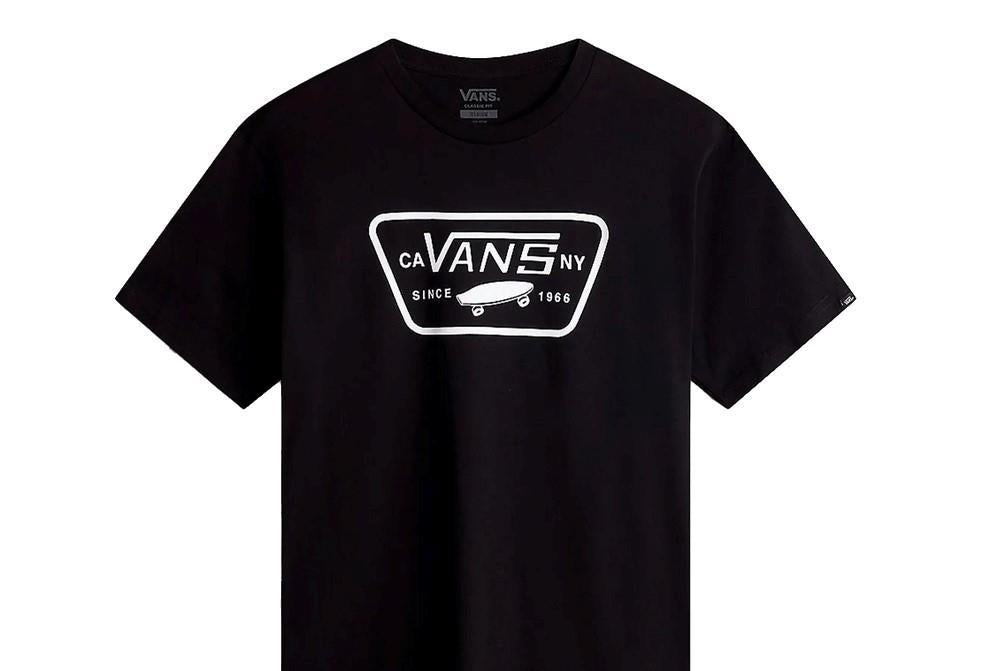 Camiseta de manga corta Vans Full Patch Hombre Vans en negro VN000QN8Y28