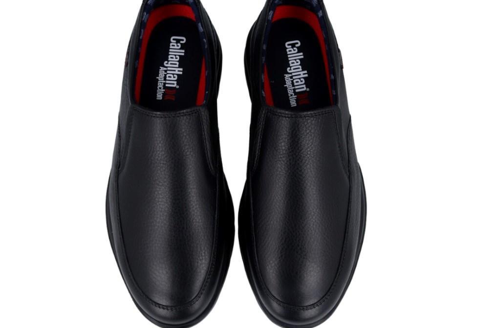 Mocasines Callaghan 55601 Cambridge en negro para hombre