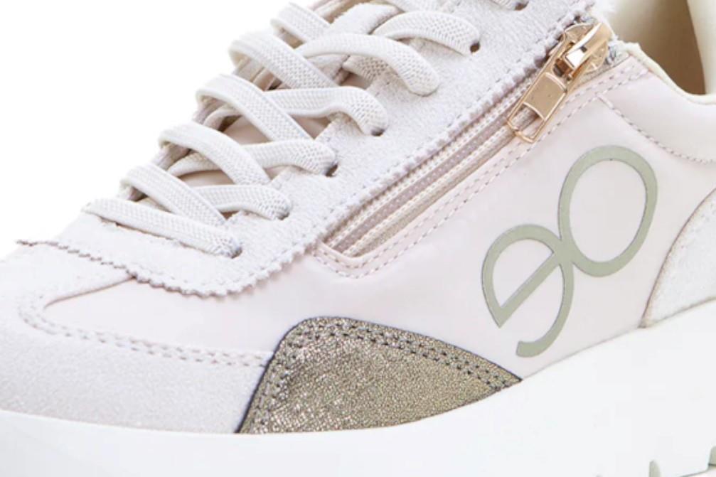 Zapatillas deportivas Eoliogeros Demi en crema