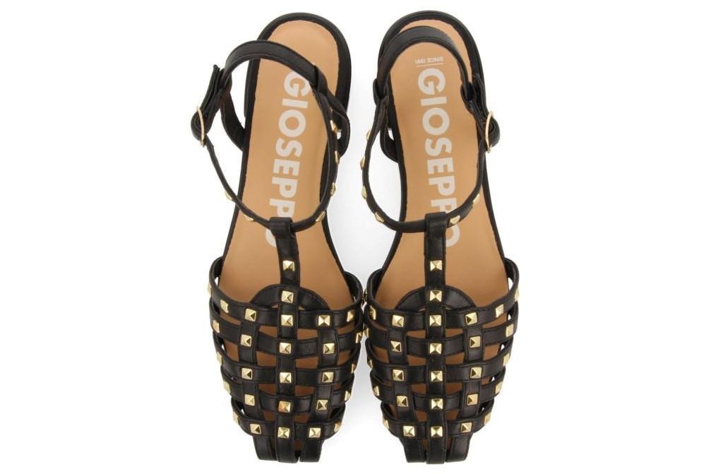 Sandalias cangrejeras Gioseppo CANBY 72054 en negro para mujer