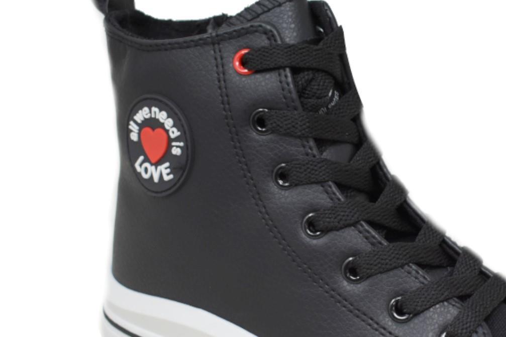 Zapatillas de lona Maraval W0349 en negro para mujer