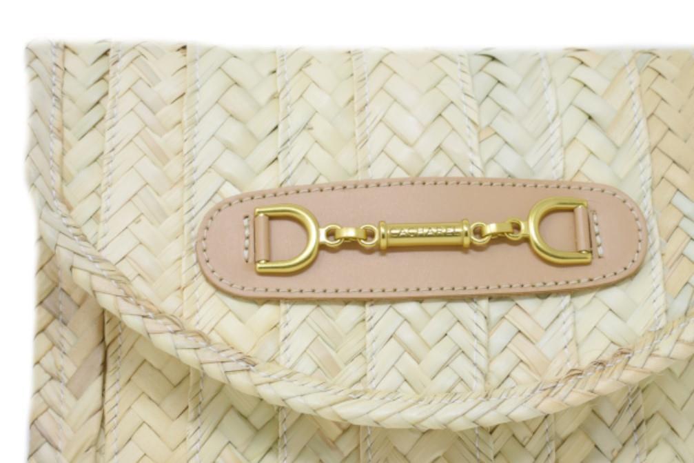 Bolso de rafia Cacharel bags HE435 de color natural para mujer