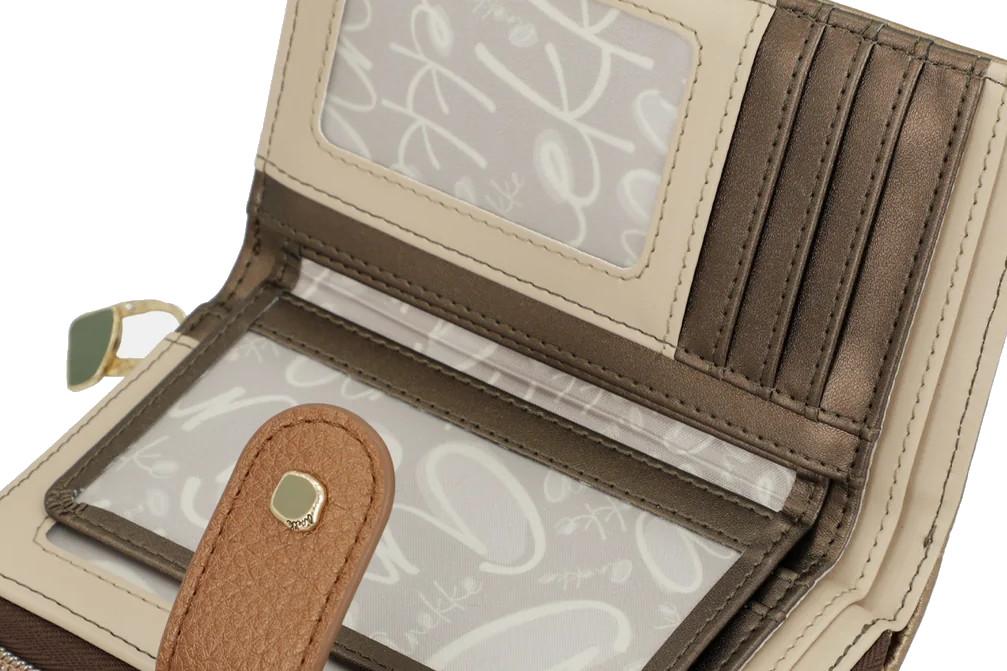 Monedero Anekke RFID Amphora 42719-909 en marrón