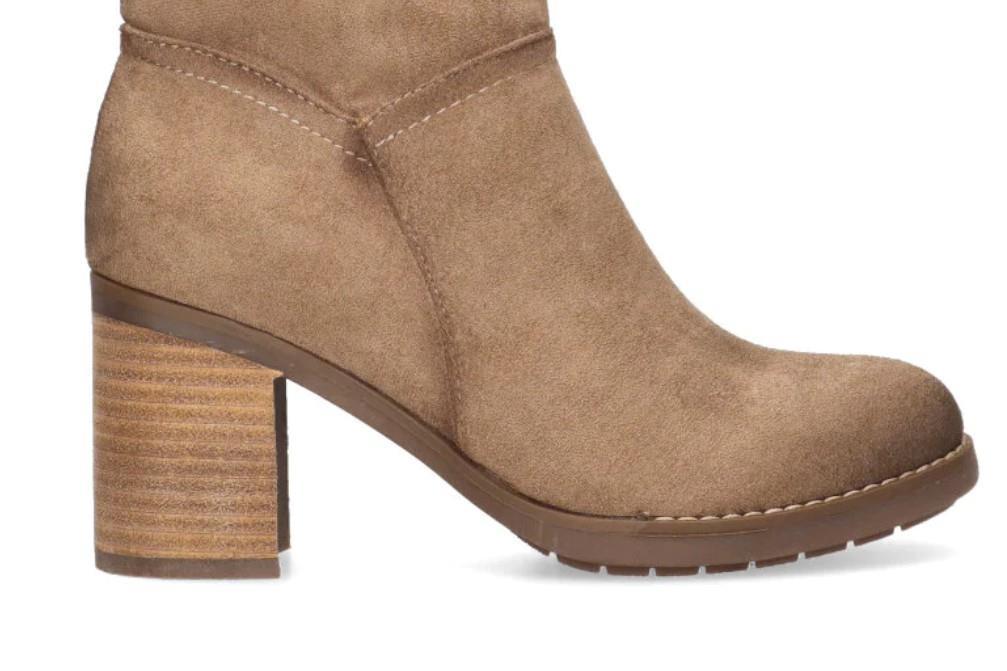Botines Etika 11023 HAGE en taupe para mujer