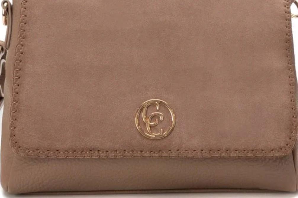 Bolsos Carmela 186143 en taupe para mujer