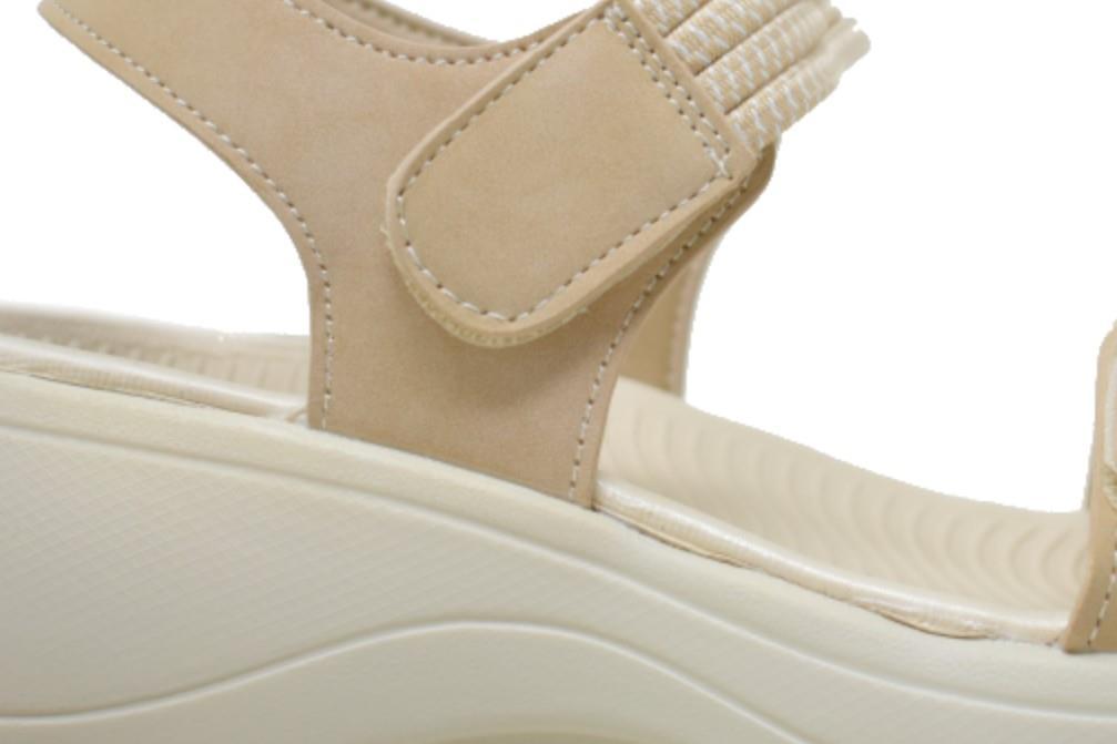 Sandalias deportivas Marval W0408 en beige para mujer