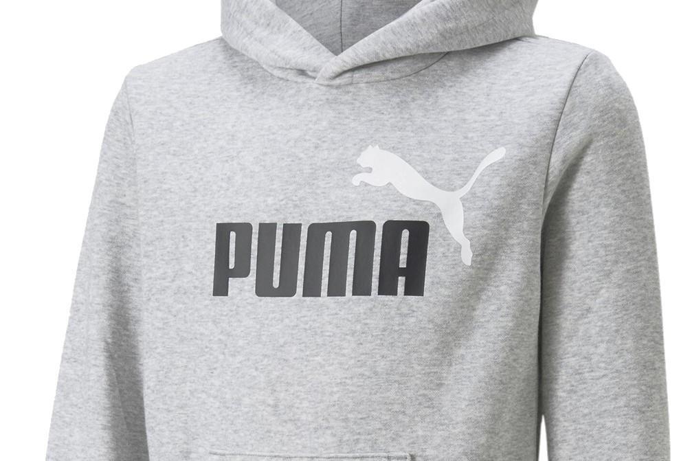 Sudadera juvenil con capucha Puma Essentials+ Two-Tone Big Logo