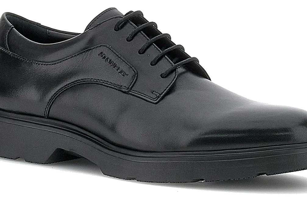 Zapatos de vestir hombre Stonefly Forever 2 negro de piel 219802