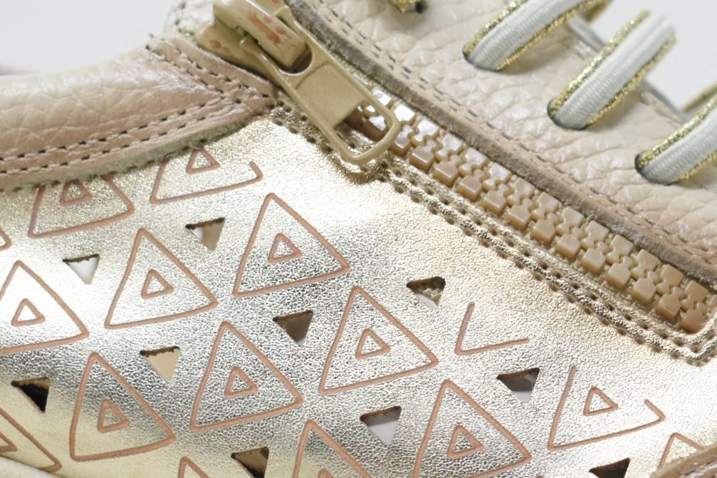 Zapatillas deportivas Tekila 2028 en plantino para mujer