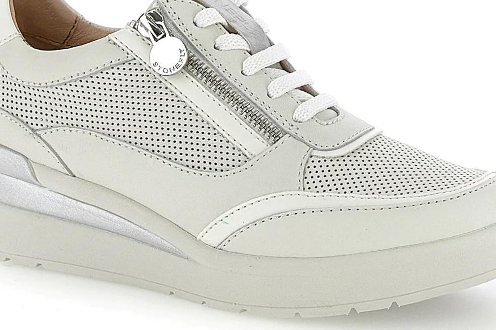 Zapatillas deportivas Stonefly CREAM 52 en blanco para mujer